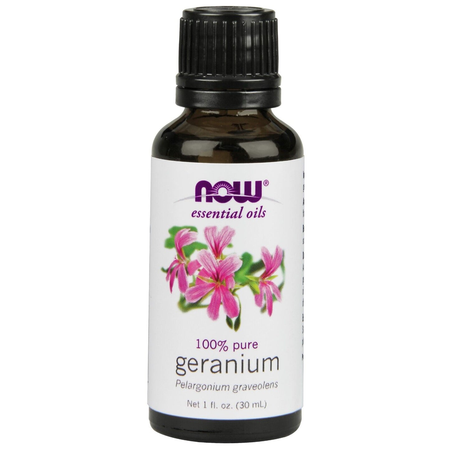 NOW Foods Geranium Oil, 1 Fl. Oz.