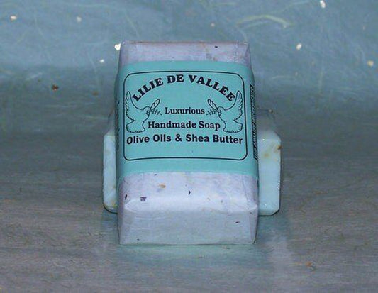 Lilie De Vallee Lavender Patchouli Oatmeal Hand Made Soap 5 Oz Bar