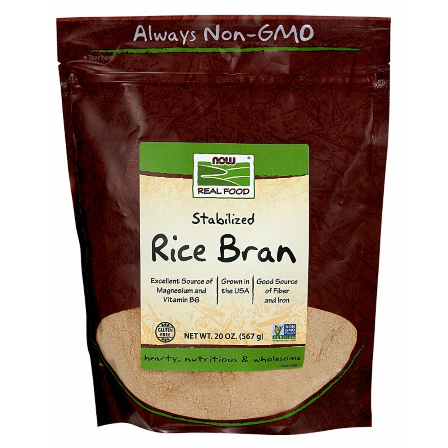 Rice Bran, 20 Oz.