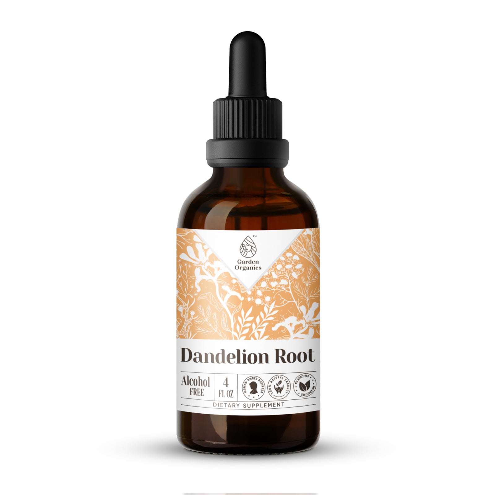 Organics Dandelion Root Tincture Alcohol-Free