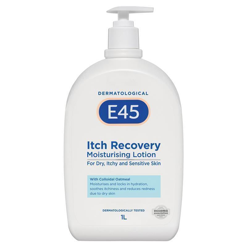 E45 Itch Recovery Moisturising Lotion 1L