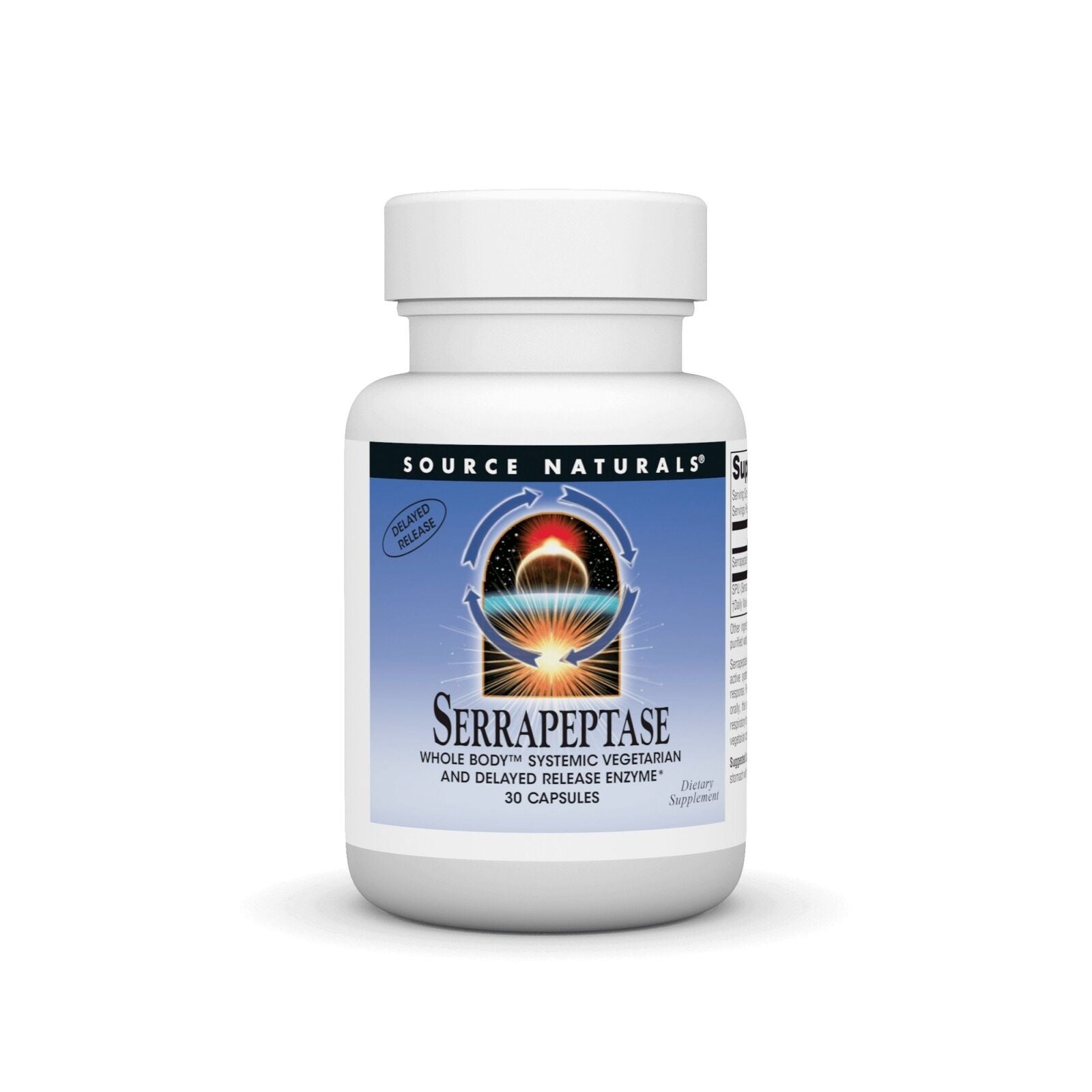 Source Naturals, Inc. Serrapeptase 30 Vegcap