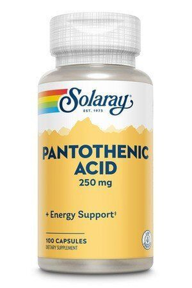 Pantothenic Acid 250Mg 100 Capsule