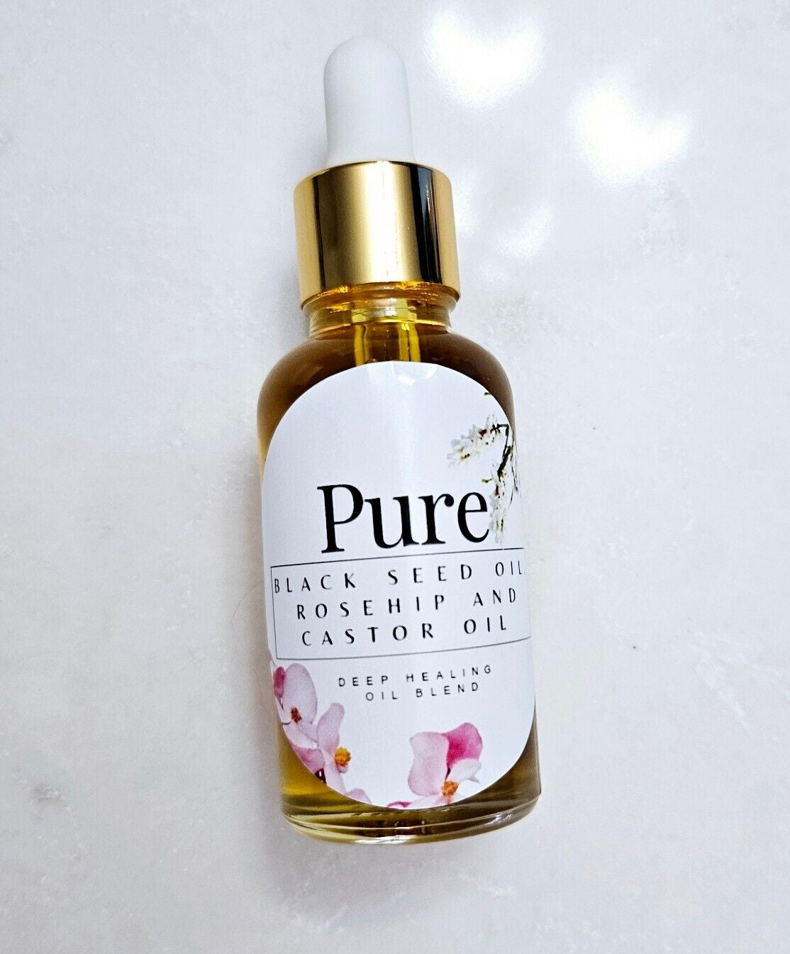 Pure Healing Oil/Rosehip Seed Oil/Black Seed Oil/Castoroil/