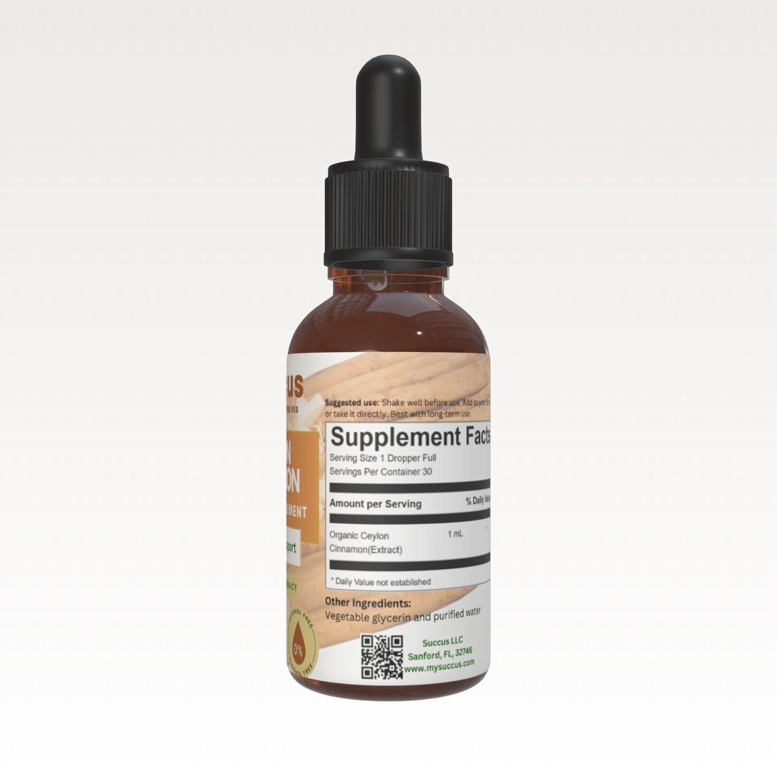 Ceylon Cinnamon Tincture - Alcohol Free