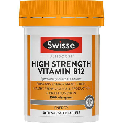 Swisse Vitamin B12 60 Tablets