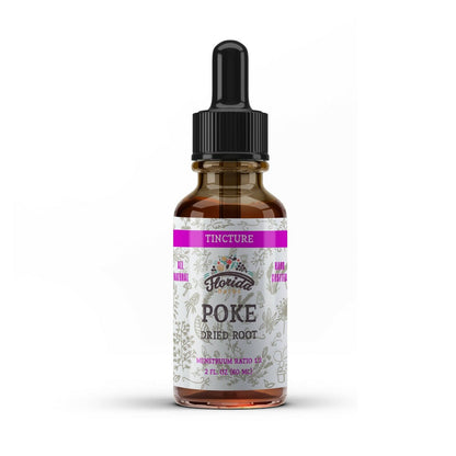 Poke Tincture, Organic Poke Extract Drops (Phytolacca Americana) Dried Root