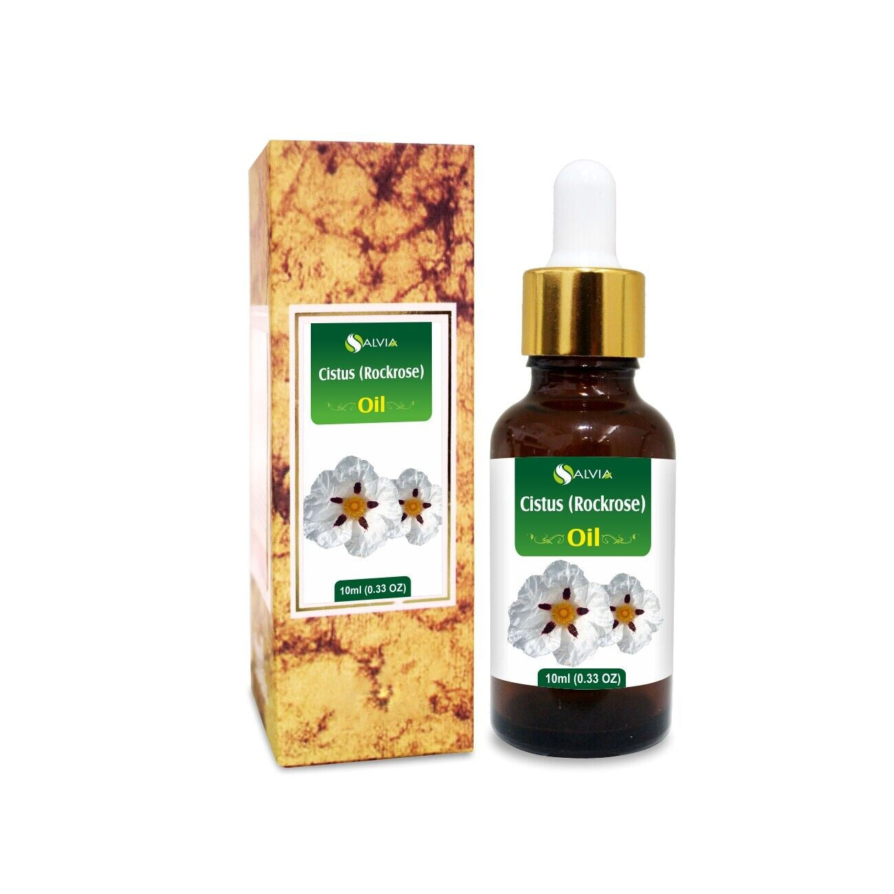 Cistus (Rockrose Cistus) 100% Pure & Natural Essential Oil - [10Ml-5000Ml].