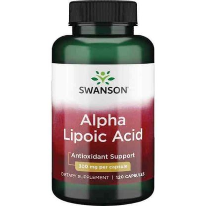 Alpha Lipoic Acid 300Mg SWANSON Antioxidant Support 60 / 120 Capsules