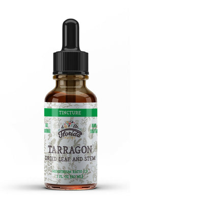 Tarragon Tincture, Organic Extract Drops (Artemisia Dracunculus) Dried Leaf