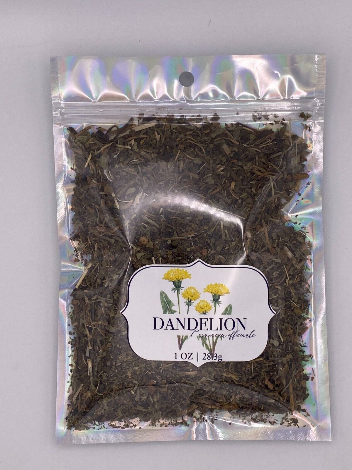 Dandelion Leaf Cut & Sifted Organic Herb Natural 28.3G Certified  1 OZ Bag