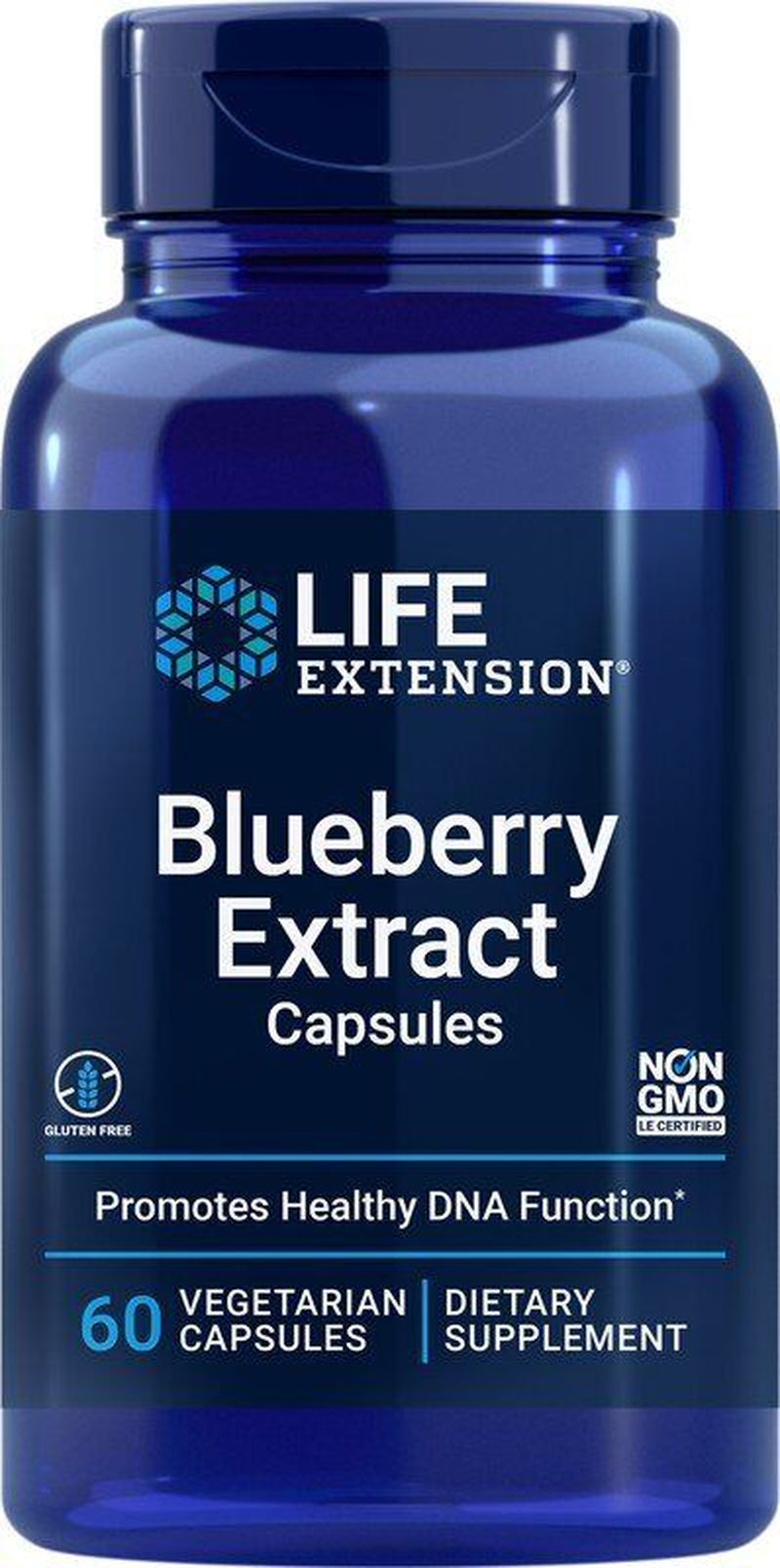 Life Extension Blueberry Extract (Replaced Upc 737870914068 ) 60 Vegcap