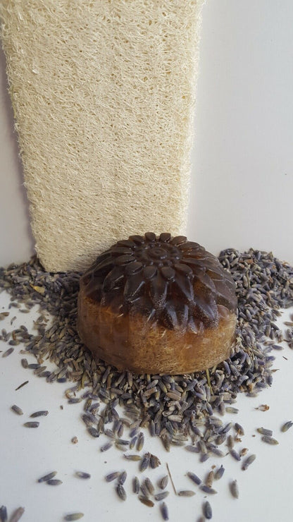 Lavender Loofah Soap 3 Pc Value Pk - Made Fresh on Demand!