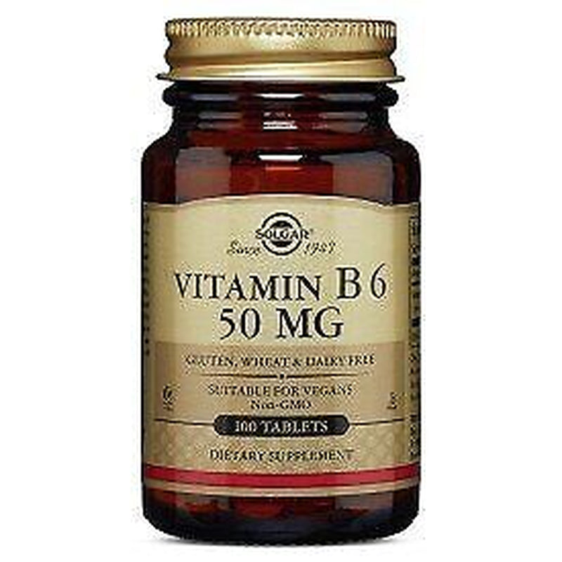 Solgar Vitamin B-6 50Mg 100 Tablet