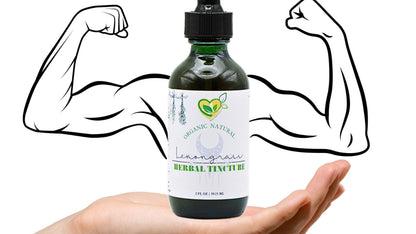 Lemongrass Tincture Power Liquid Herb Drops Natural Organic Weight Loss 2 Oz