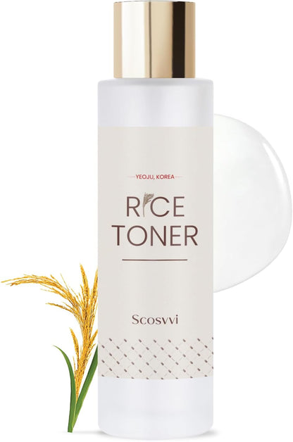 From Korean Toner, Rice Toner for Face Korean Skin Care, 77.78% Rice Extract Fro