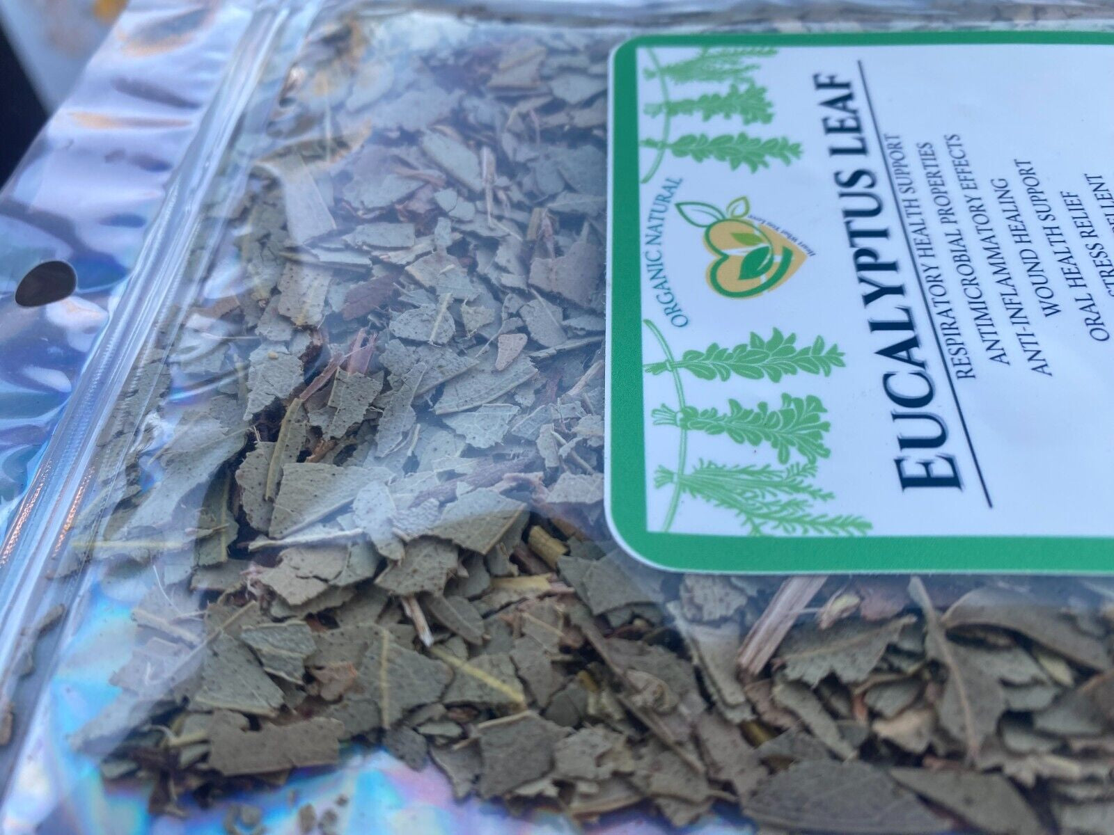 Eucalyptus Leaf Herb Natural Organic Dried Cut  28.3G | 1 OZ Botanical Aid