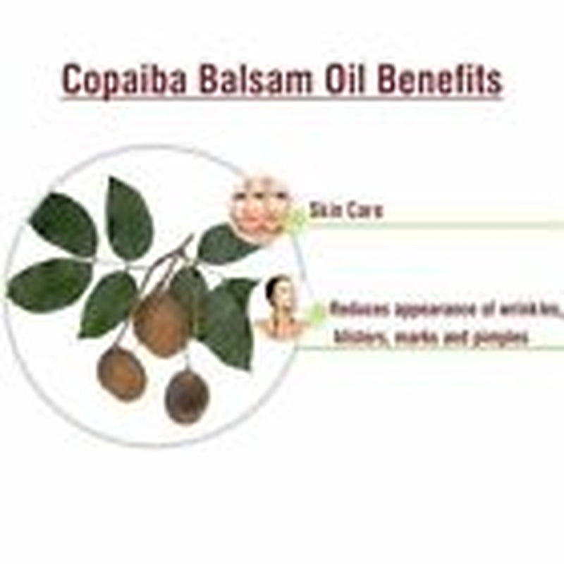 Copaiba Balsam (Copaifera Officina) 100% Pure & Natural Carrier Oil -[10Ml-25 L]