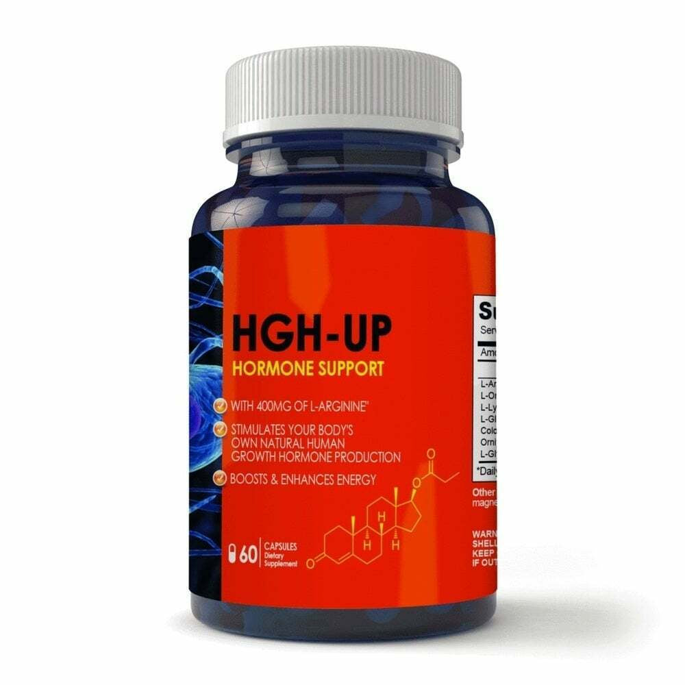 Natural Body Hormone Growth Support Boost Energy Dietary Capsules Free Ship New