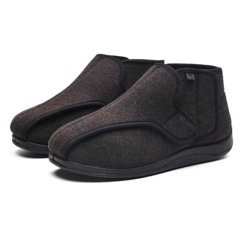 Wide Adjustable Wool Diabetes Shoes