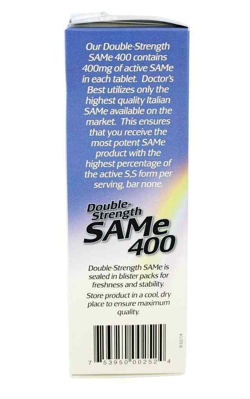 Doctor'S Best Sam-E 400, Double-Strengt