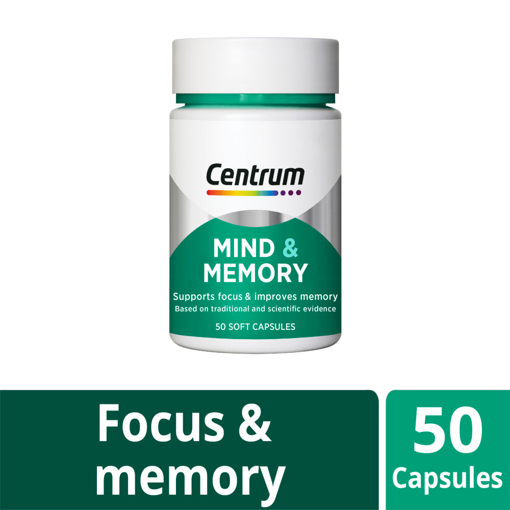 Centrum Mind & Memory 50 Capsules