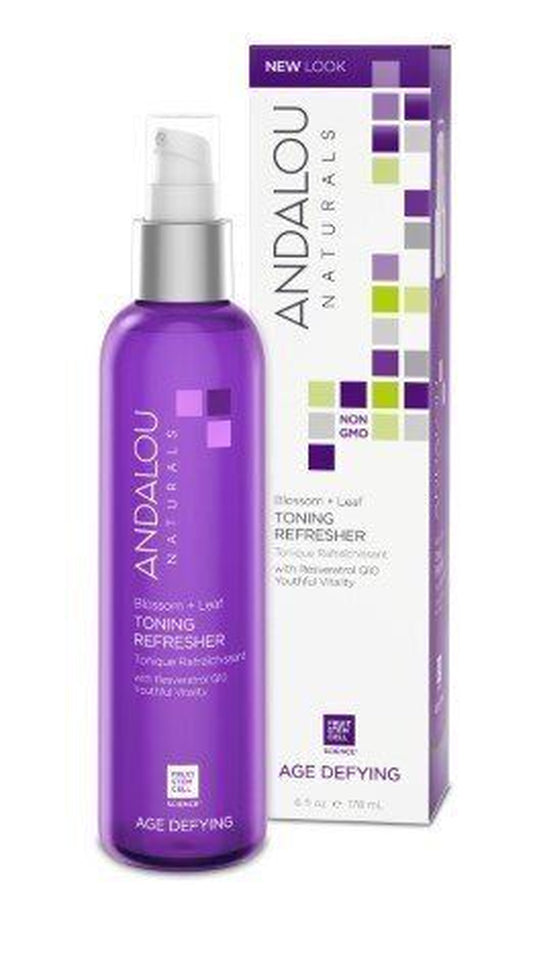 Andalou Naturals Blossom & Leaf Toning Refresher 6 Oz Liquid