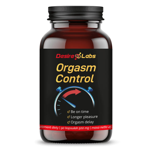 DESIRE LABS Orgasm Control (Longer Intercourse and Stronger Erections) 90 Caps