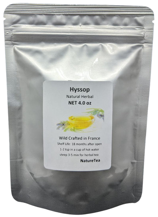 Hyssop - Dried Hyssopus Officinalis Loose Leaf C/S Wild Crafted from Europe