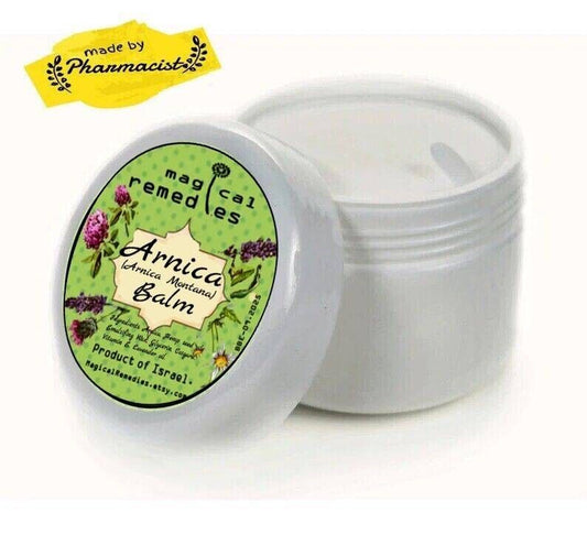 ARNIKA (Arnica Montana) - Balm. Natural Remedy in Traditional Folk Medicine.