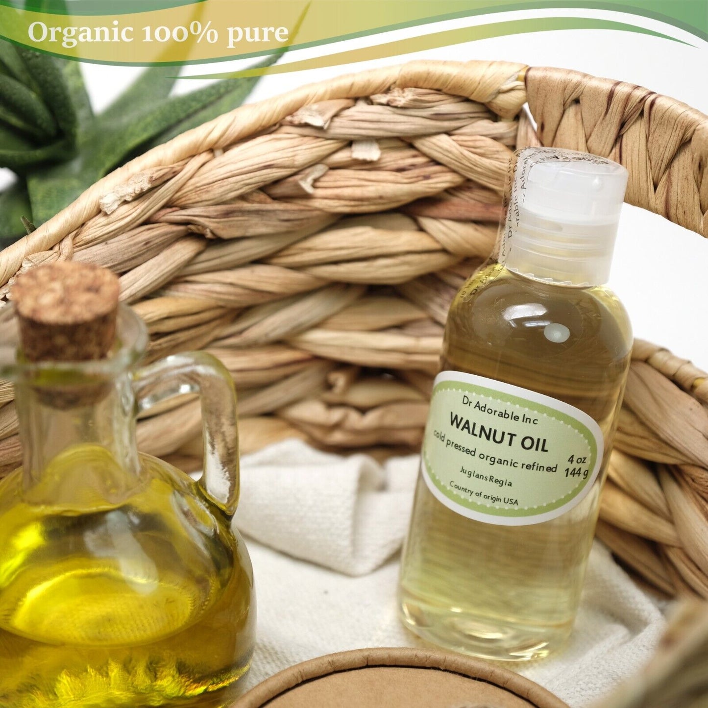 WALNUT OIL PURE OIL COLD PRESSED ORGANIC 