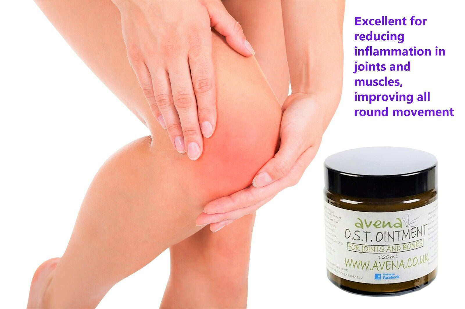 Osteoarthritis Cream Joint Knee Hip Fingers Pain Relief Fibromyalgia Flare Up