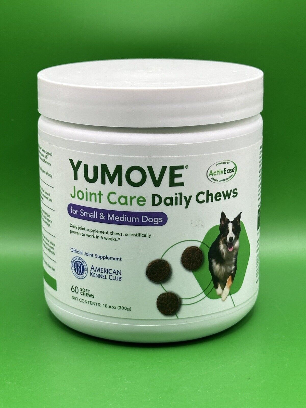 Yumove Daily Chews | Hip and Joint Supplement for Small & Medium Dogs with Gluco