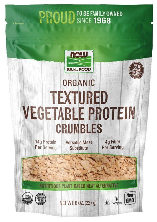 Organic Textured Soy Protein Granuals 8 Oz Powder