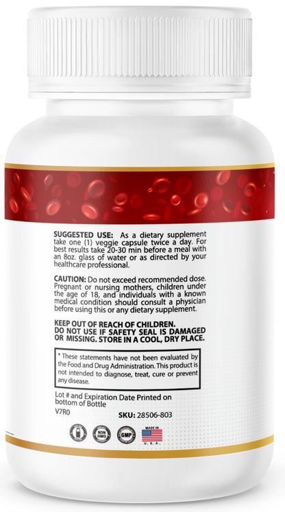 Blood Balance Formula All Natural Cardiovascular Support Blood Sugar Support