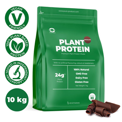 10KG VEGAN PROTEIN POWDER - MIX of FLAVOURS