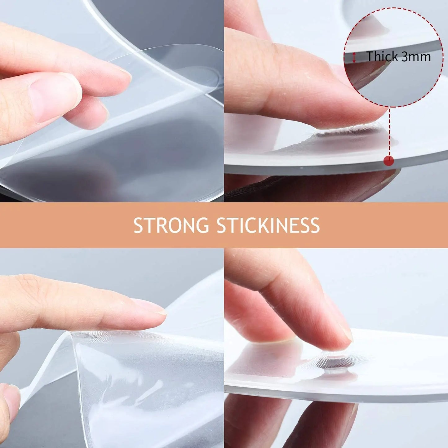 Reusable Silicone Anti-Wrinkle Face Tape 