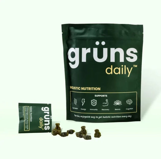 Gruns Daily Green Gummies, Digestive Health, Multiple Vitamins and Minerals