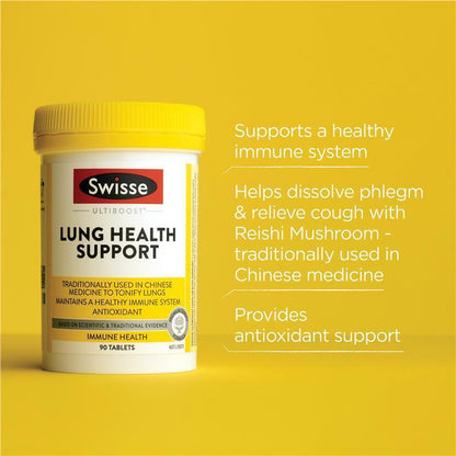 Swisse Ultiboost Lung Health Support 90 Tablets