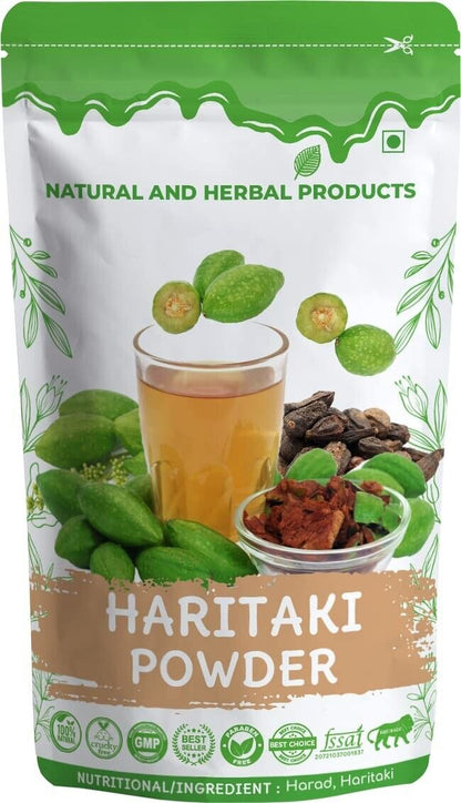 Organic & Natural Harad Haritaki Terminalia Chebula Powder for Hair Growth