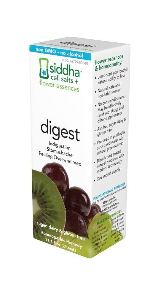 Siddha Flower Essences Digest 1 Fl Oz Liquid