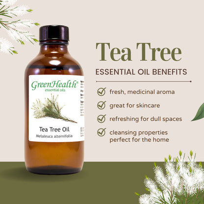 Tea Tree Essential Oil 100% Pure Many Sizes