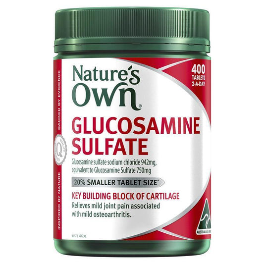 Nature'S Own Glucosamine Sulfate 400 Tablets