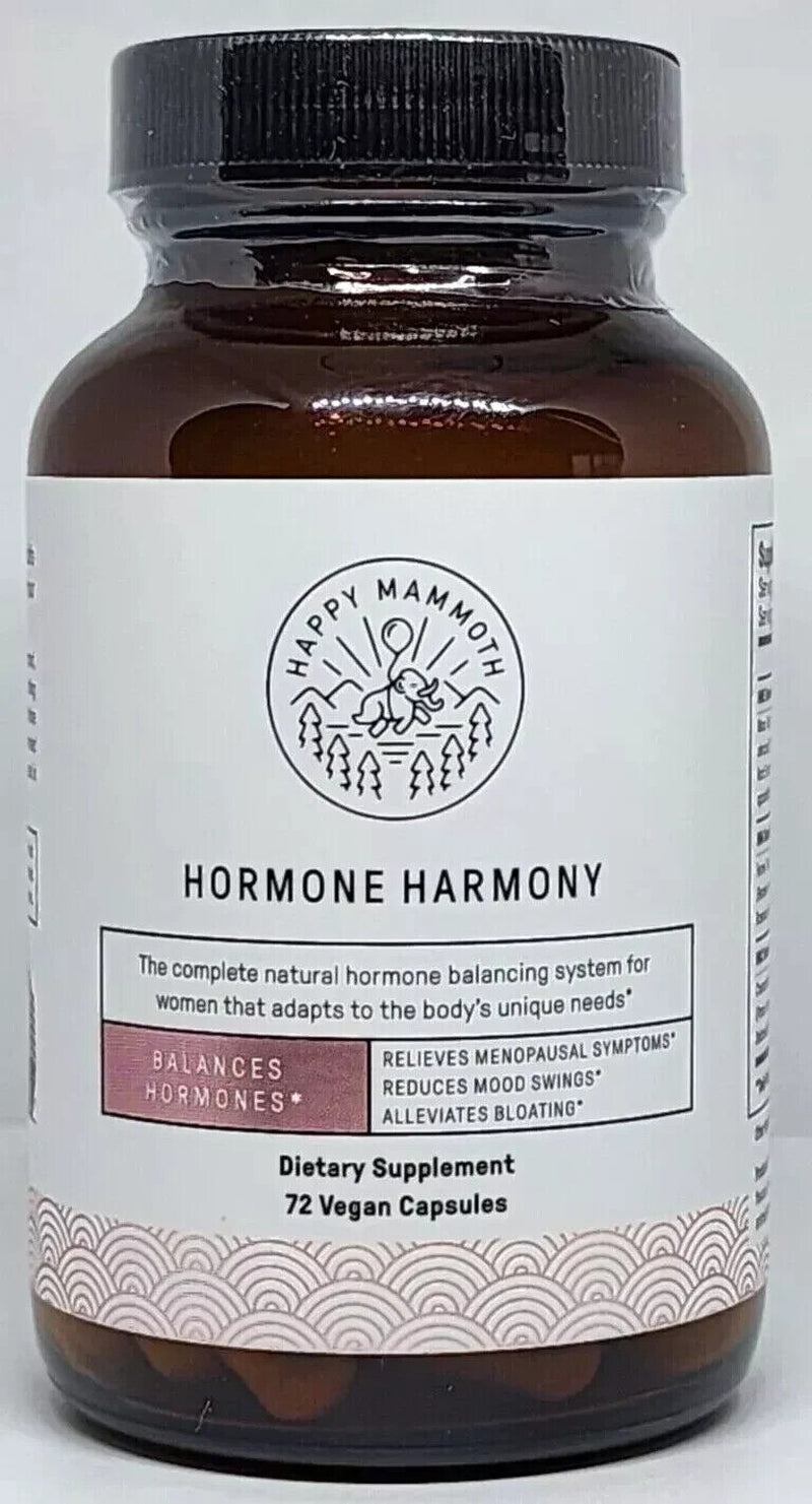 Happy Mammoth Hormone Harmony - FREE Same Day Shipping Mon-Sat - Expires 2026