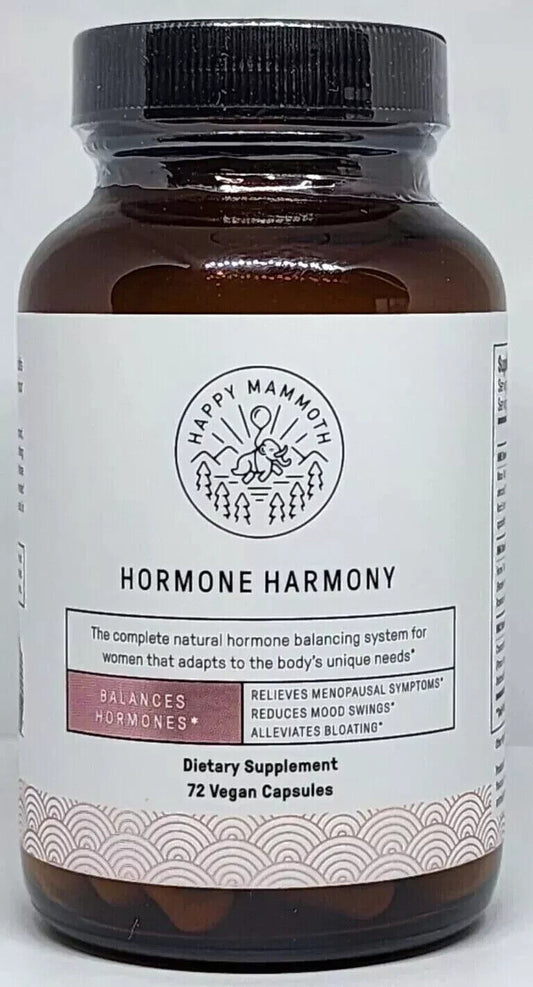 Happy Mammoth Hormone Harmony - FREE Same Day Shipping Mon-Sat - Expires 2026