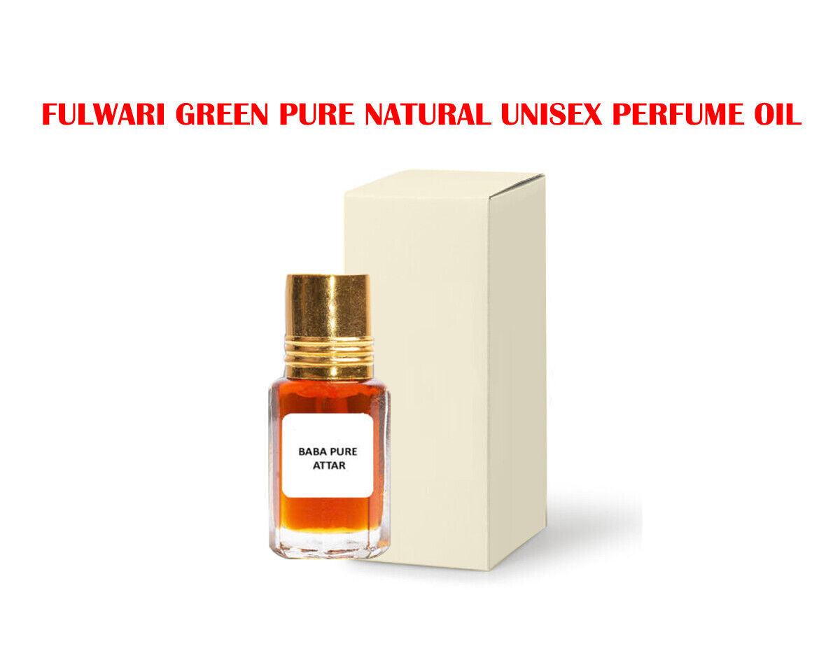 FULWARI GREEN PURE NATURAL UNISEX PERFUME OIL PURE ORGANIC from INDIA USD