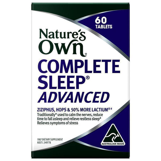 Nature'S Own Complete Sleep Advanced for Stress Relief 60 Tablets