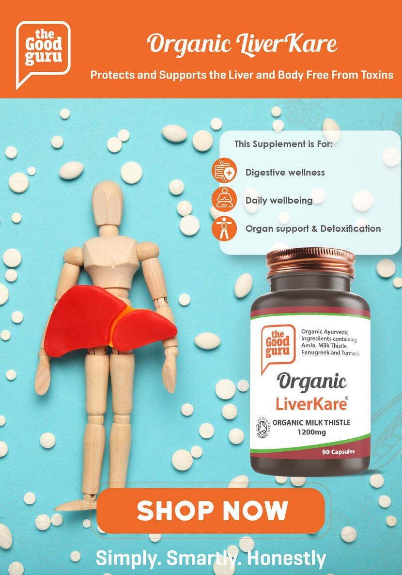 The Good Guru ORGANIC Liverkare Supplements