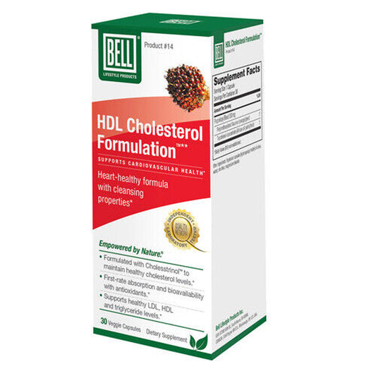 Hdl Cholesterol Formulation 30 Caps by Bell Lifestyle