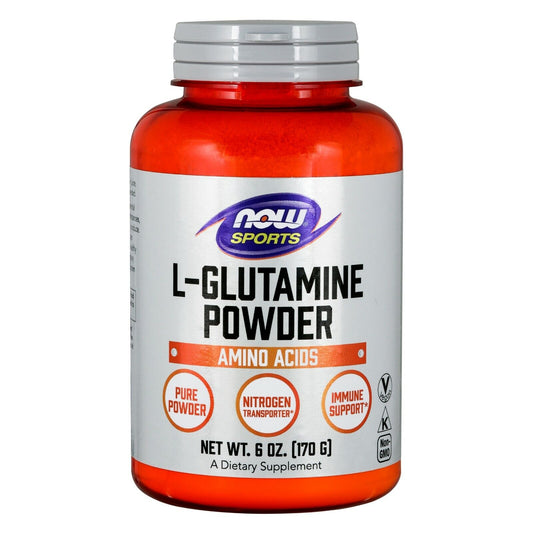 NOW Foods L-Glutamine, 5 G, 6 Oz Powder